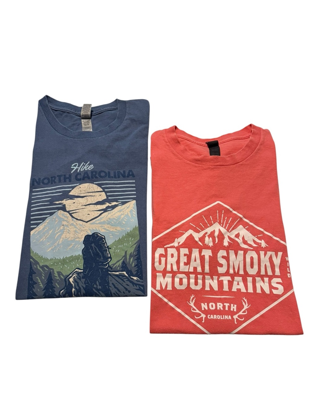 North Carolina Graphic Tee Bundle Large Great Smoky Mountains Set - Picture 2 of 5